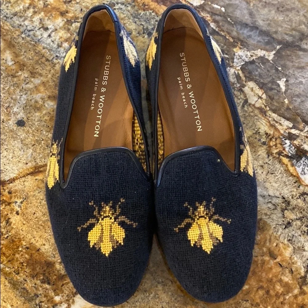 Stubbs & Wootten embroidered loafers - Picture 2 of 6